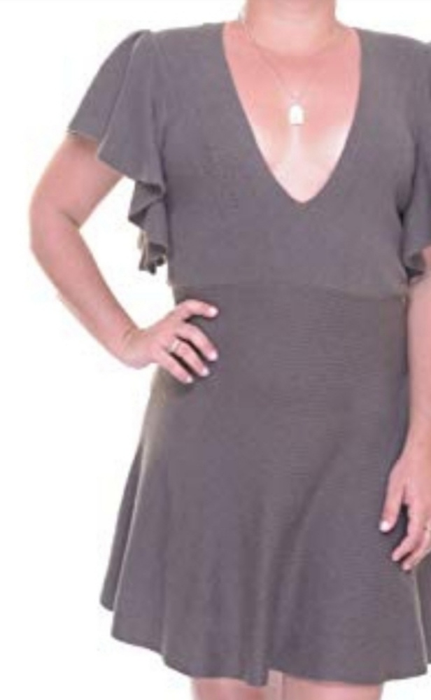 Free People V neck sweater Dress